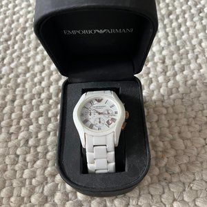 MEN'S EMPORIO ARMANI CERAMIC WATCH